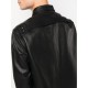 leather shirt jacket