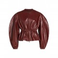 Women Leather Shirts